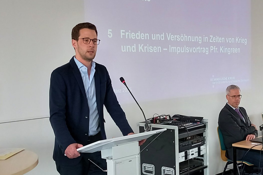 Pfarrer Dr. Jan Kingreen Friedensbeauftragter der EKBO