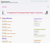 Minibild-Webseite von Papitz